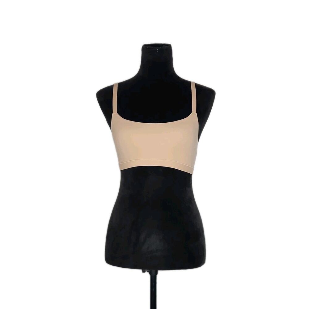 Skims Fits Everybody Scoop Neck Bralette Size Medium Beige